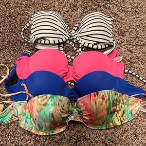 Victoria secrets swimsuit 32b and xs pants! Gently used!!